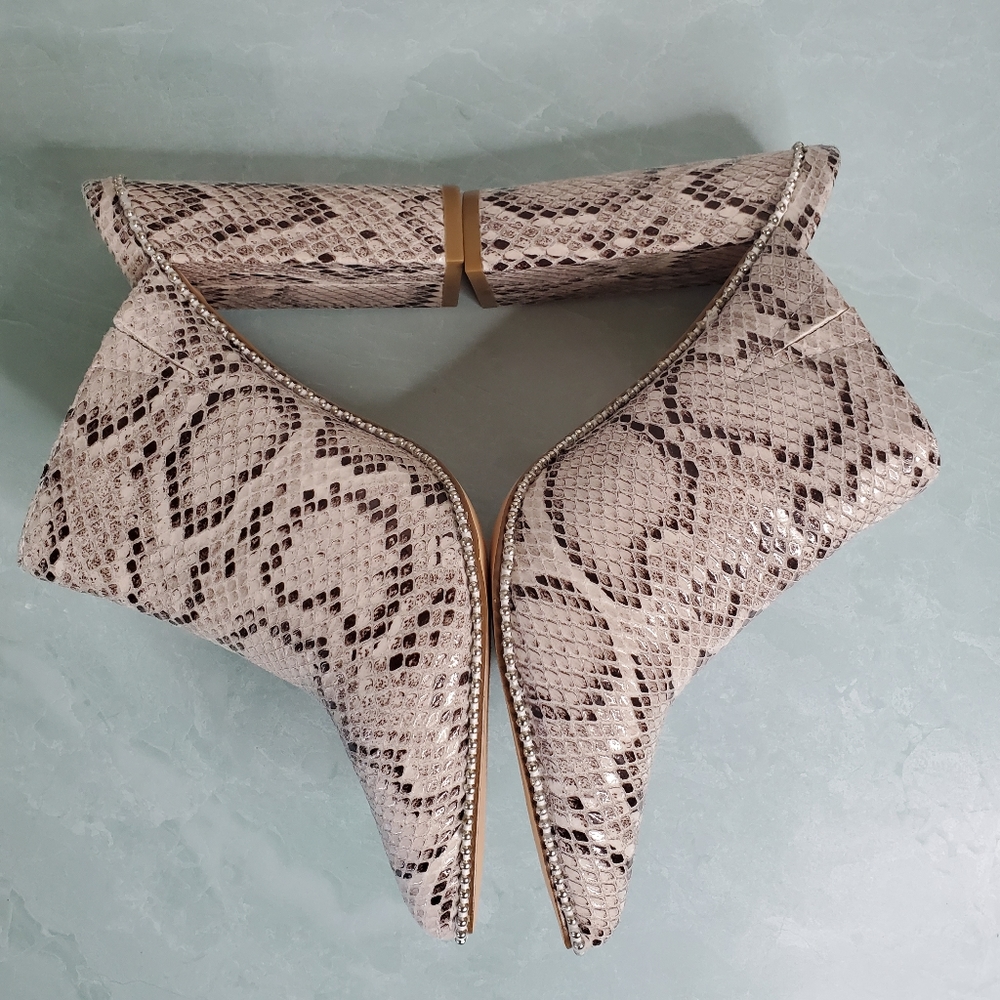 New! Winston Snake High Heel Mule - Picture 5 of 5